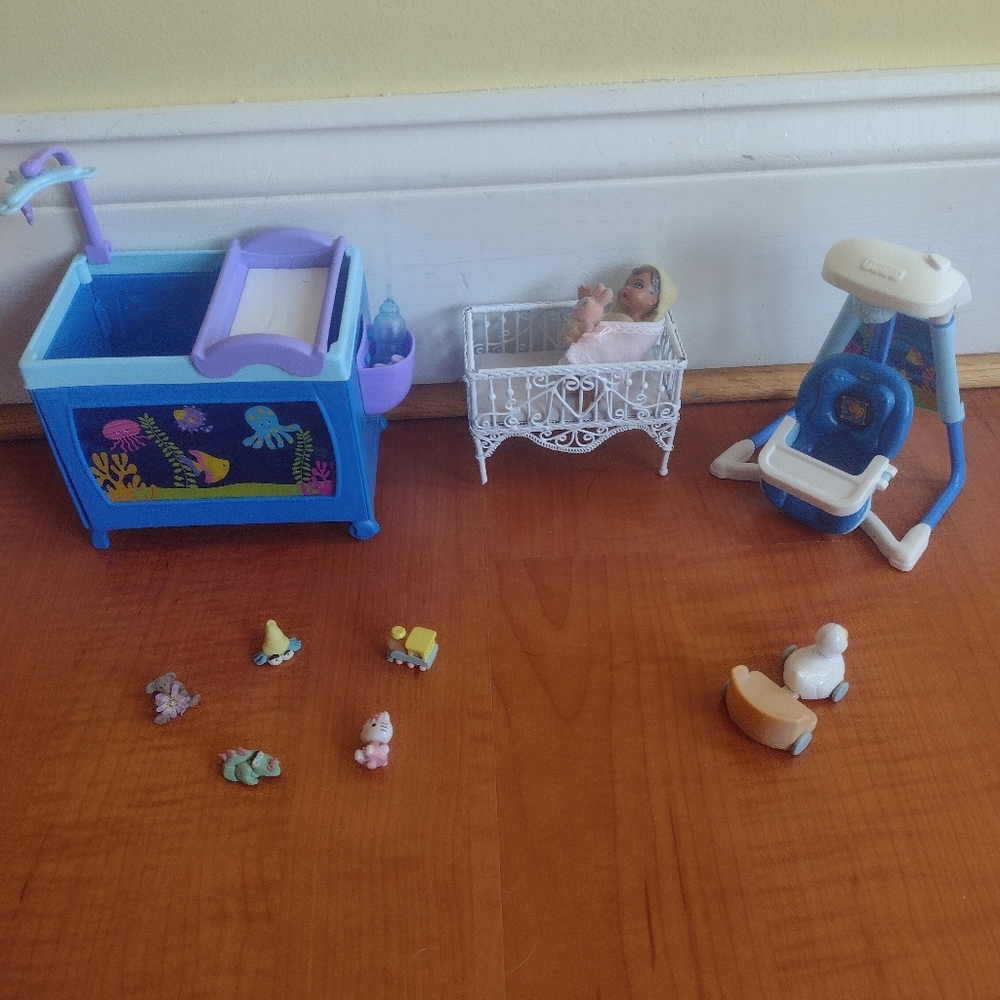 Barbie Baby Nursery Playset